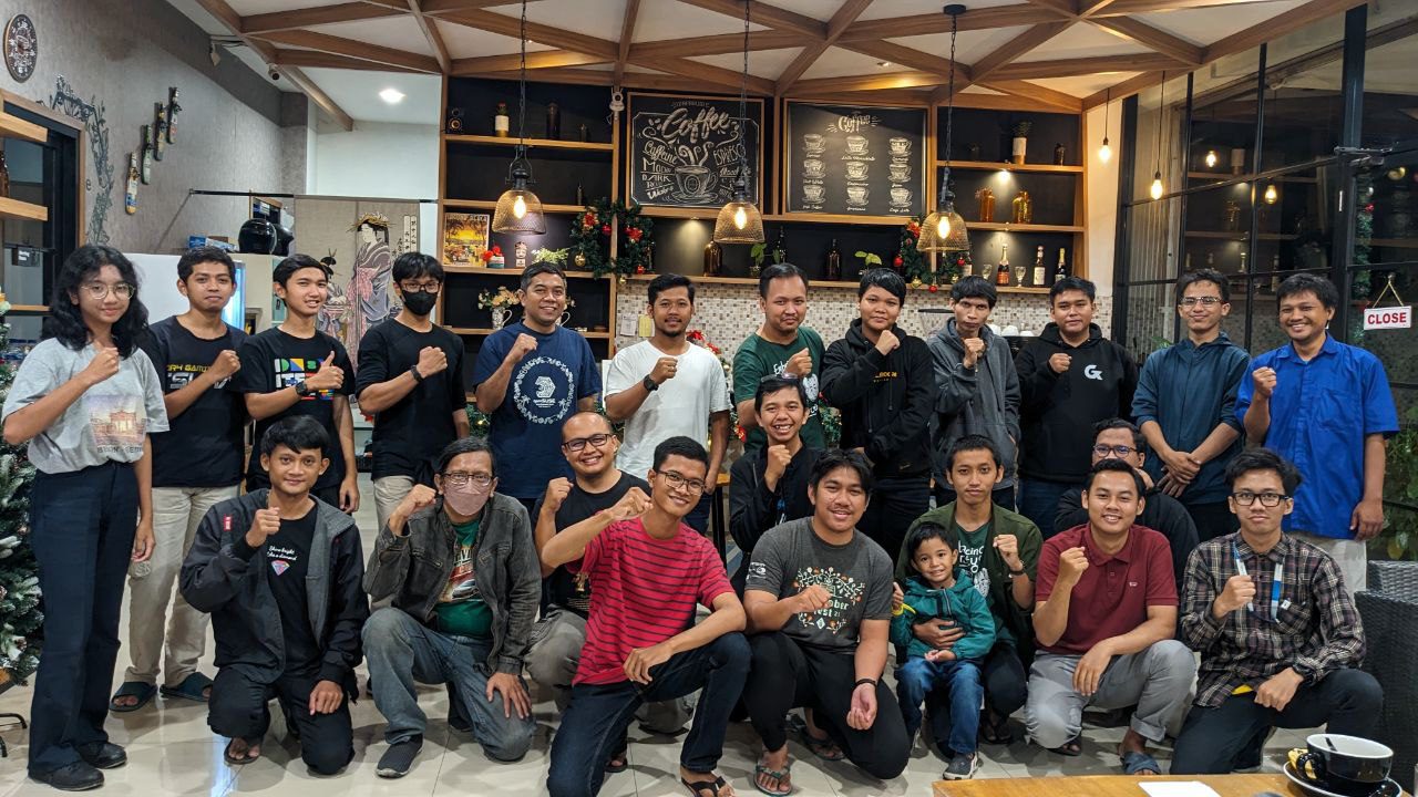 Dokumentasi Meet Up Paguyuban Linux Solo Desember 2023